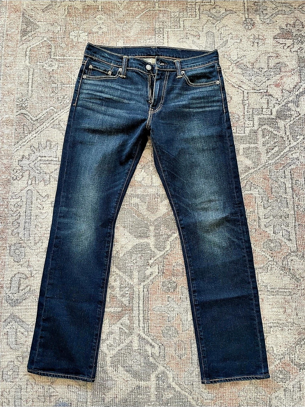 Levi's 504 Straight Leg Jeans 30x30 - Dark Blue